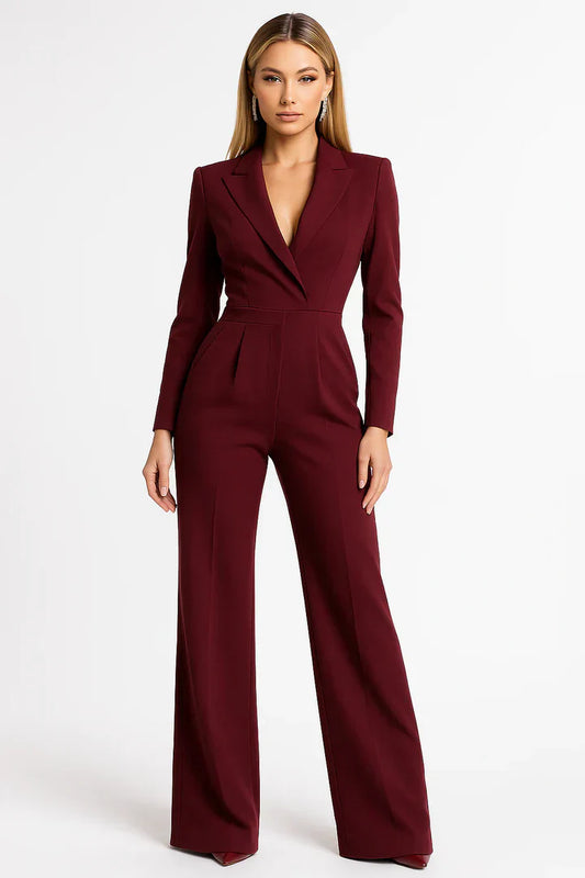 Veste Blazer Féminine Élégante à Jambes Larges - LuxeStyle