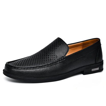MocaDistinction™ – Mocassins Hommes en Cuir Confortables et Élégantes