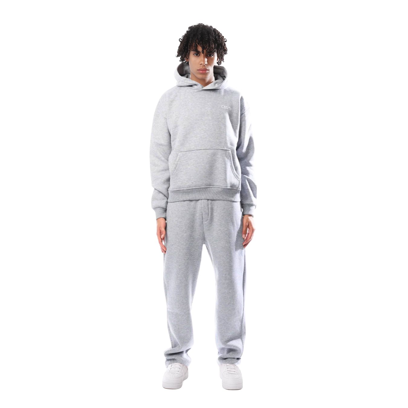 Sweat à Capuche Noir Polyvalent avec Poche Avant