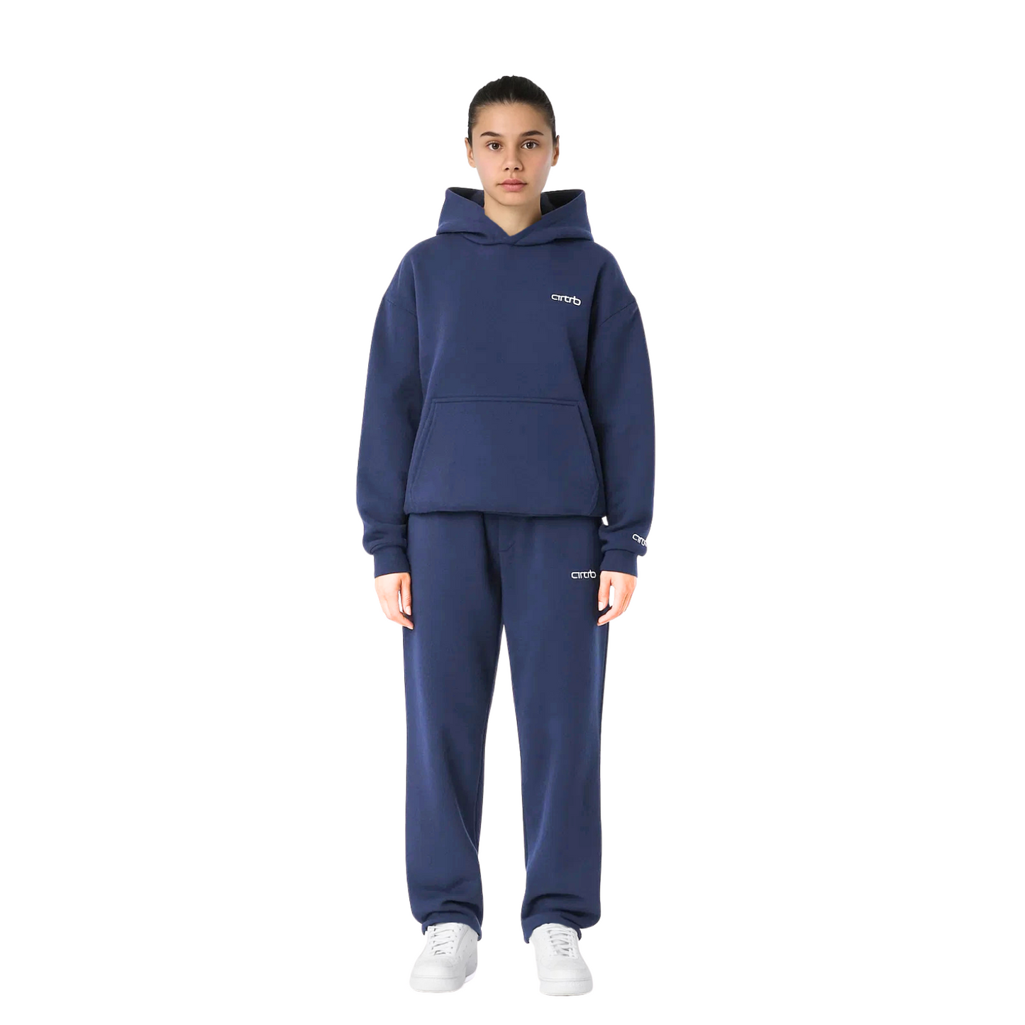 Sweat à Capuche Noir Polyvalent avec Poche Avant