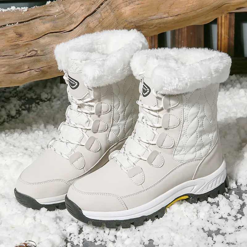 Vera - Bottes hivernales chaudes et antidérapantes pour femme