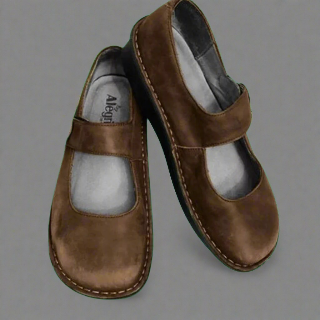 Chaussures Féminines Vert Émeraude Cuir Classique