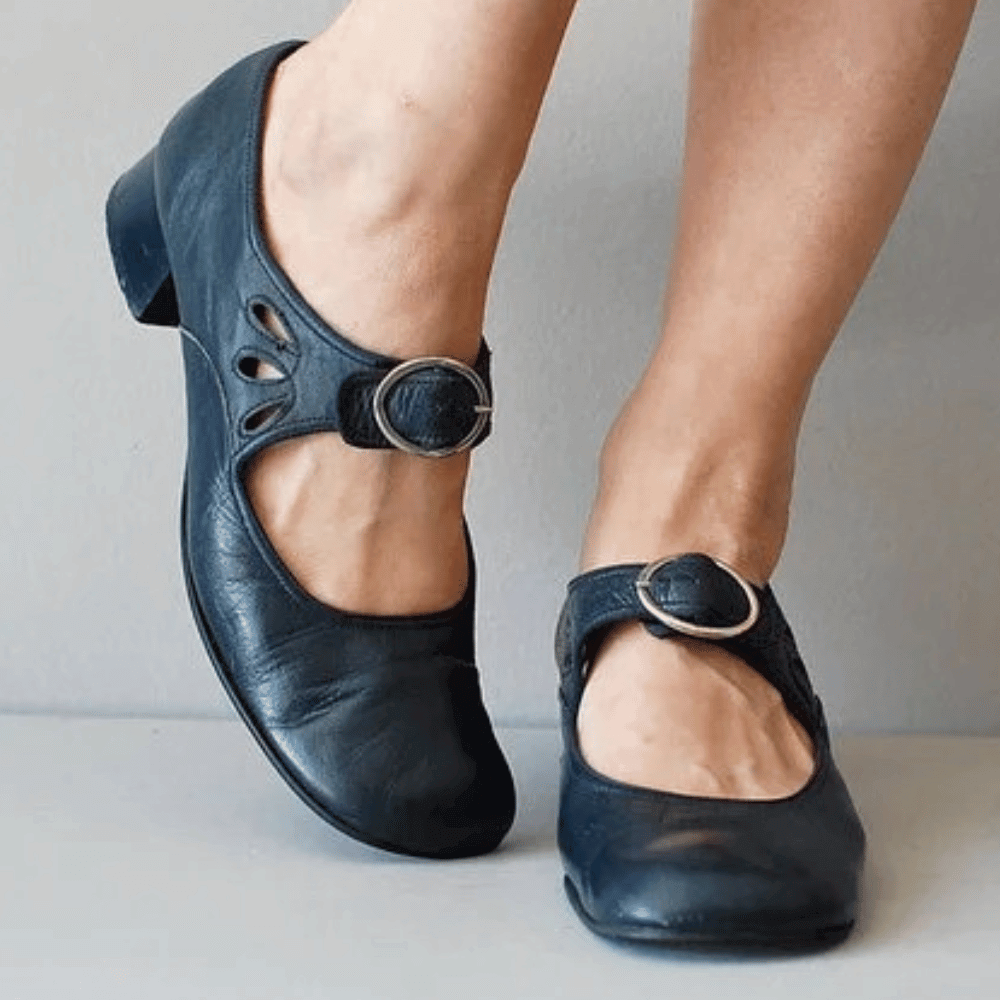 Bottines Femme en Cuir Brun Élégantes