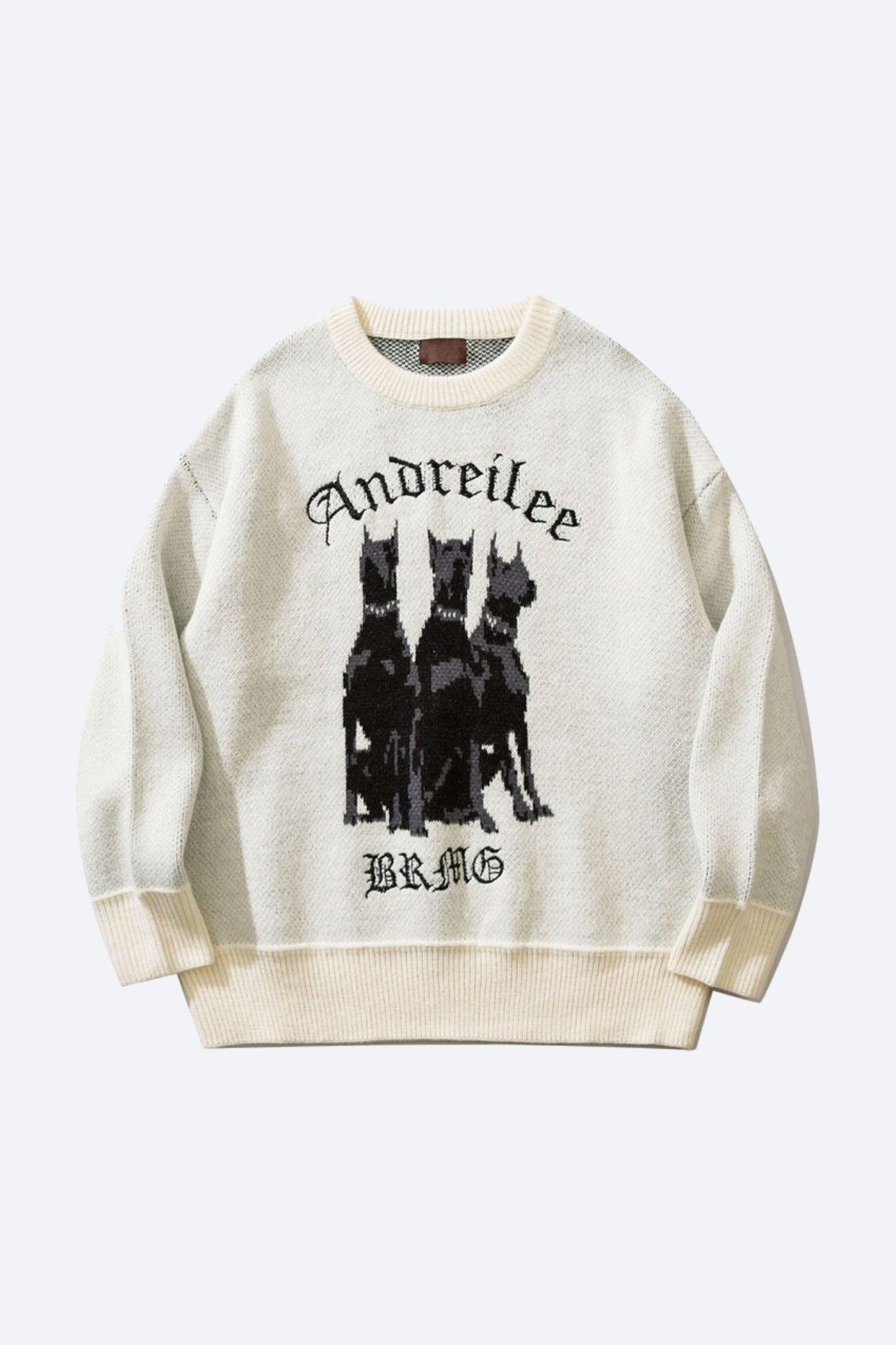 Pull Chien Stylo Pour Homme - Idéal Quotidien