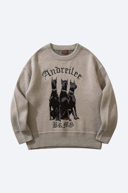 Pull Chien Stylo Pour Homme - Idéal Quotidien - LuxeStyle