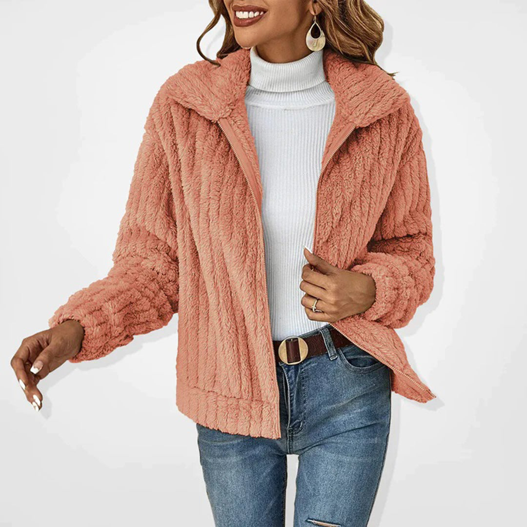 Gilet Femme Hiver Long en Duvet - Chic, Douillet avec Fermeture Éclair et Poches Utiles