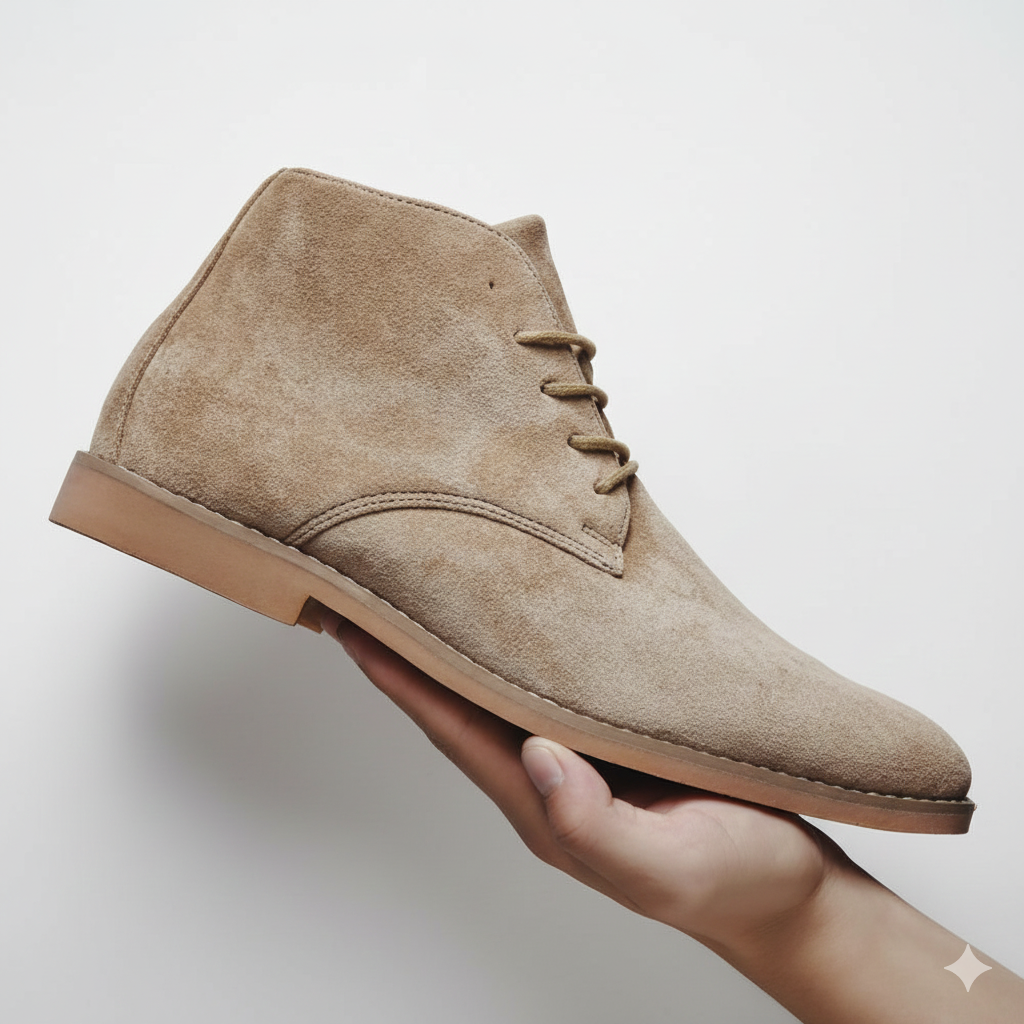 Noah Bottines Hiver Homme – Chaussures Cuir Confort avec Semelle Grip - LuxeStyle