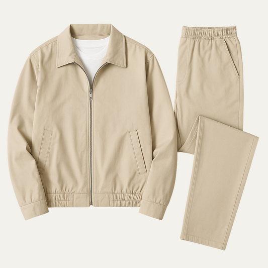 Costume Décontracté Homme Veste et Pantalon Léger - LuxeStyle