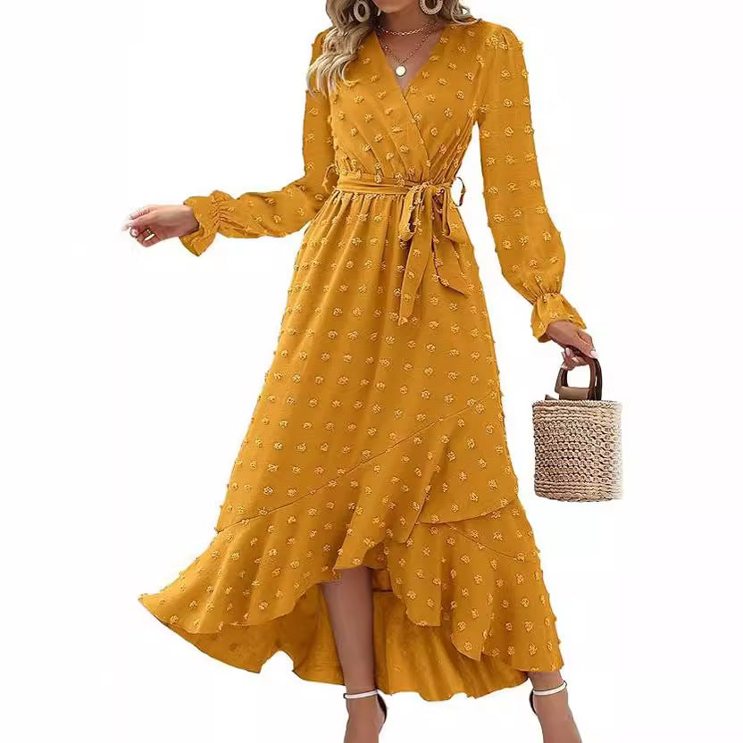 Robe Féminine Longue Élégante pour Femme - LuxeStyle