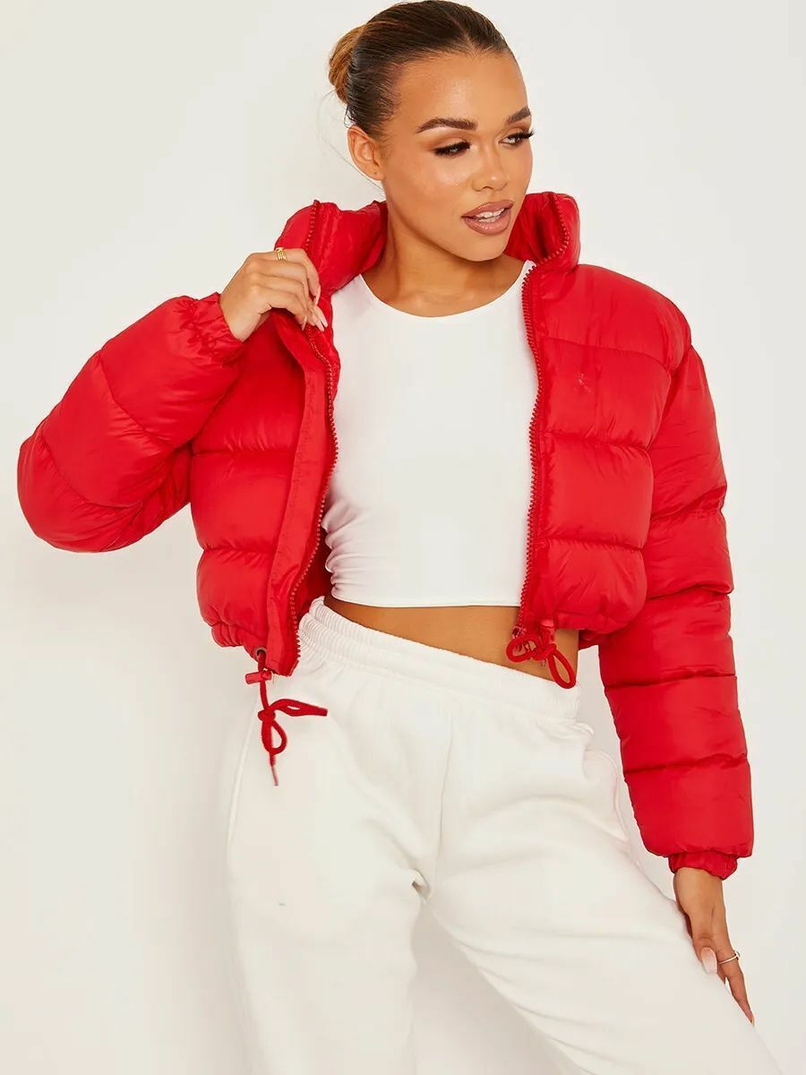 Veste Doudoune Élégante Taille Cintrée pour Femme Hiver