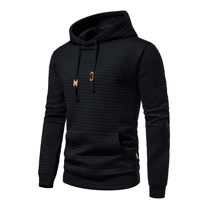 Sweat à capuche écossais confortable pour homme - LuxeStyle