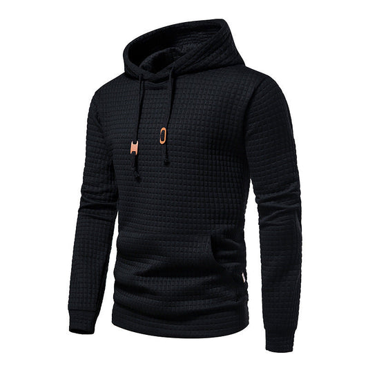 Sweat à capuche écossais confortable pour homme - LuxeStyle