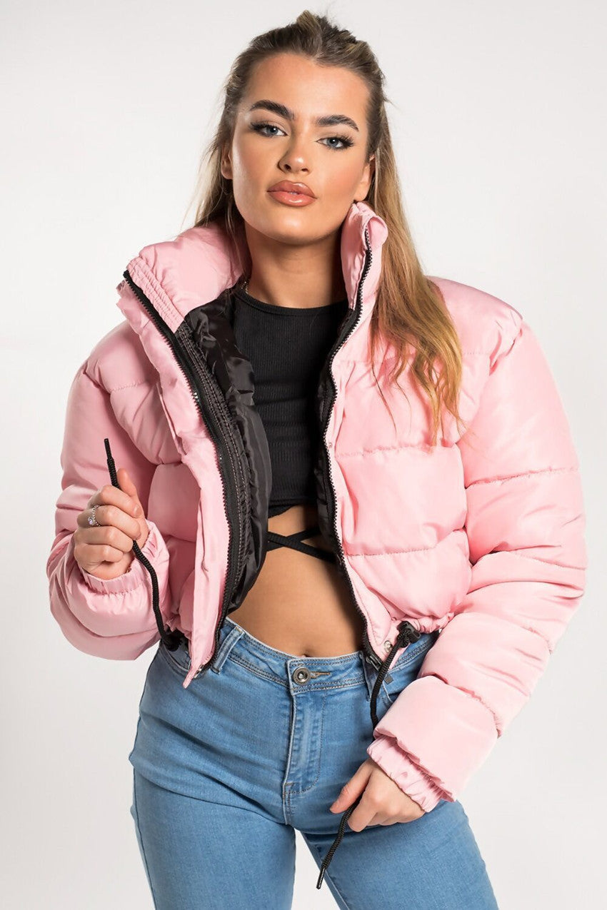Veste Doudoune Élégante Taille Cintrée pour Femme Hiver