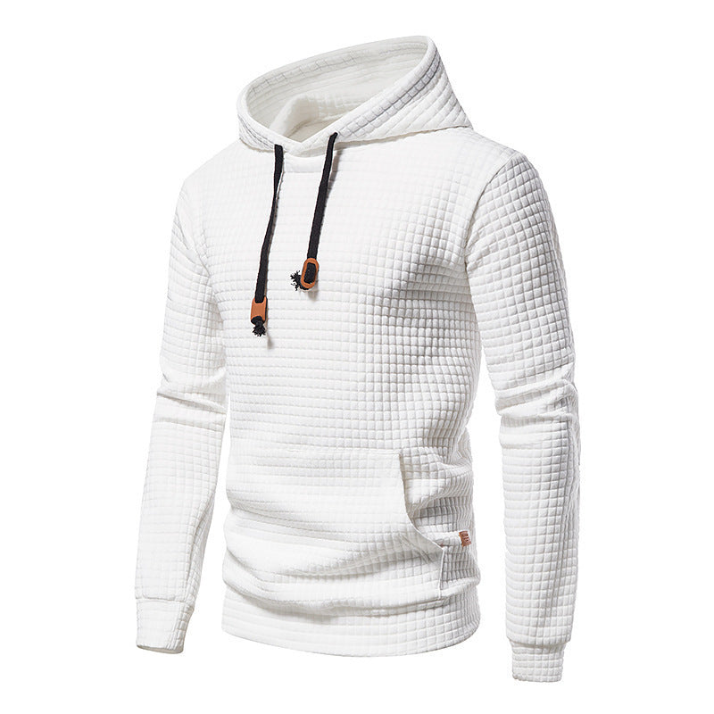 Sweat à capuche écossais confortable pour homme