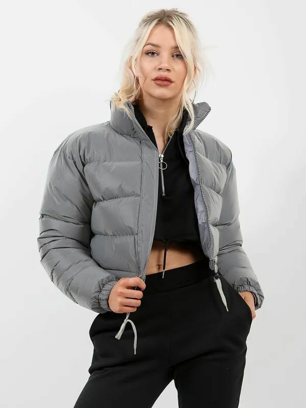 Veste Doudoune Élégante Taille Cintrée pour Femme Hiver