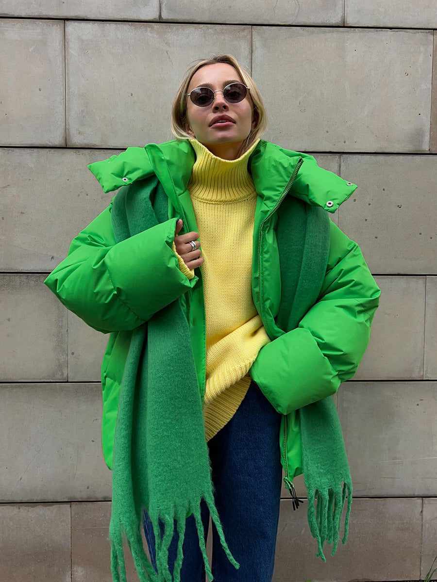 Veste pailletée femme élégante hiver
