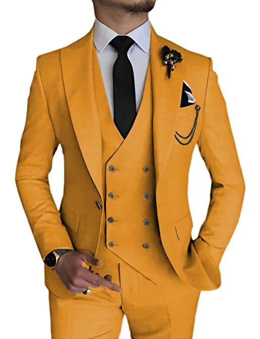 Costume Homme Mariage Élégant 3 Pièces