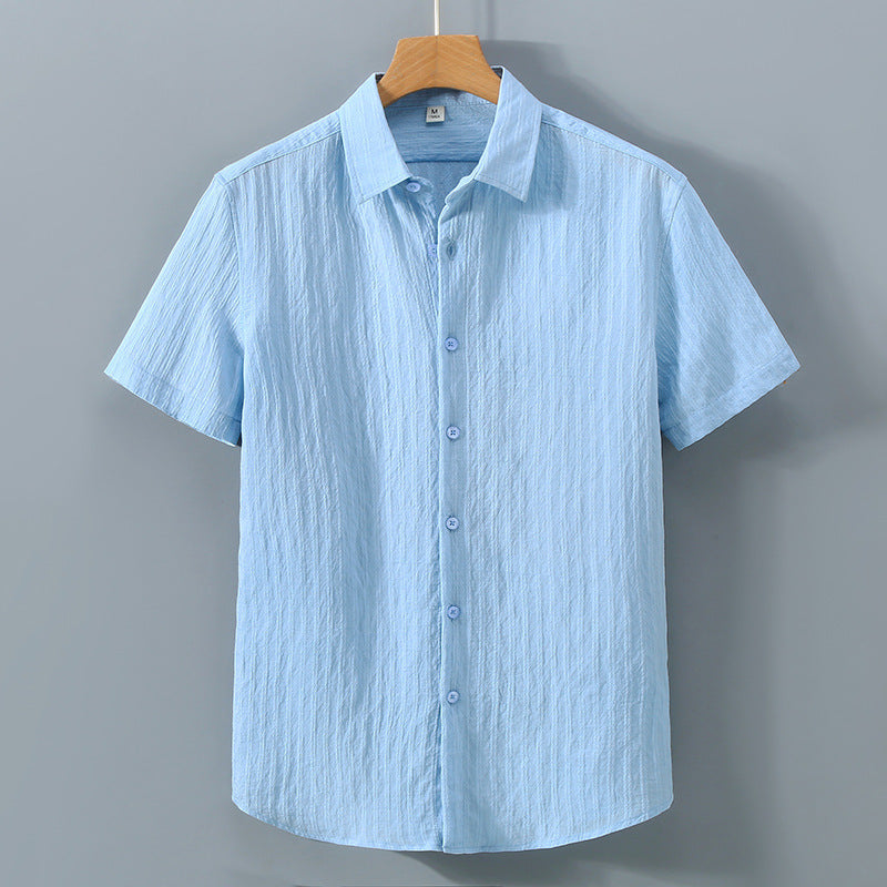 Chemise Homme Décontractée Boutonnée