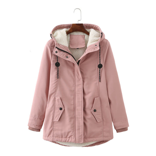 Manteau Doudoune Élégant avec Capuche pour Femme Hiver - LuxeStyle