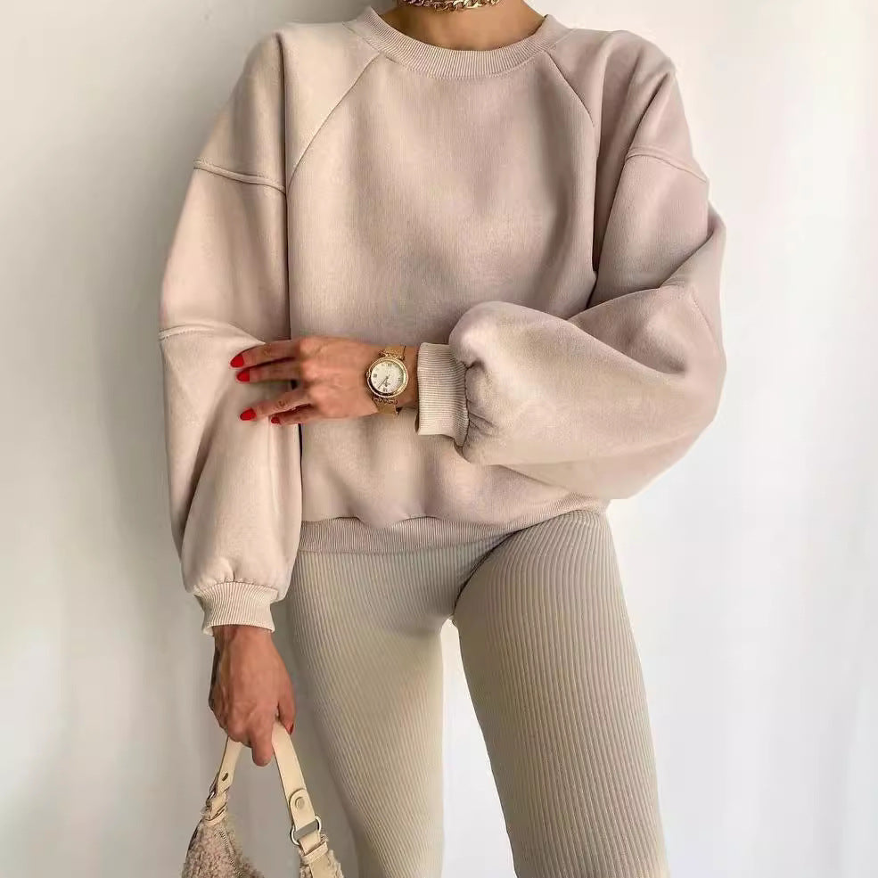 Sweat Femme Confortable – Sweat Coton Oversize Chic et Détendu - LuxeStyle