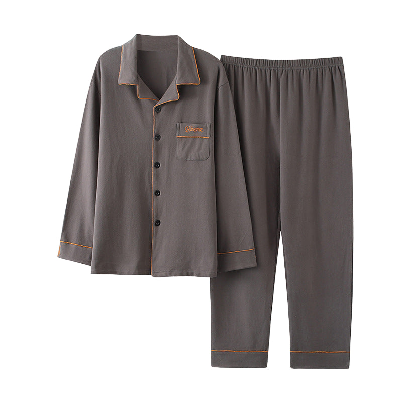 Pyjama Homme Confort Manches Longues pour Tous les Jours