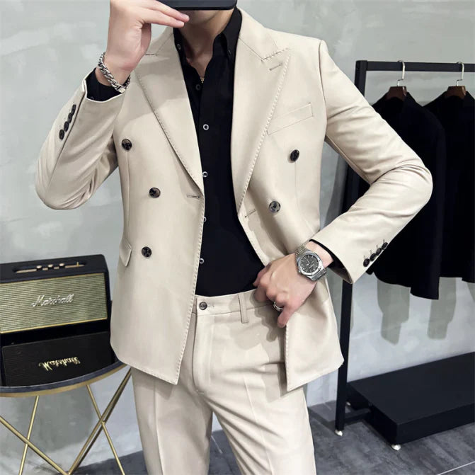 Costume Mariage Élégant pour Homme - Tenue Cérémonie Classique - luxestyle