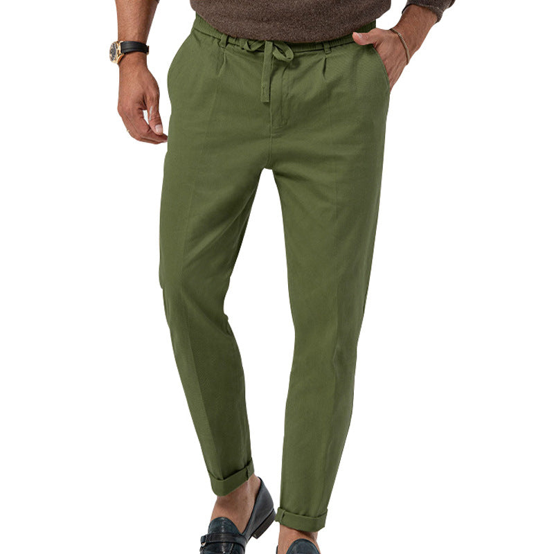 Pantalon Chino Beige Élastique pour Homme