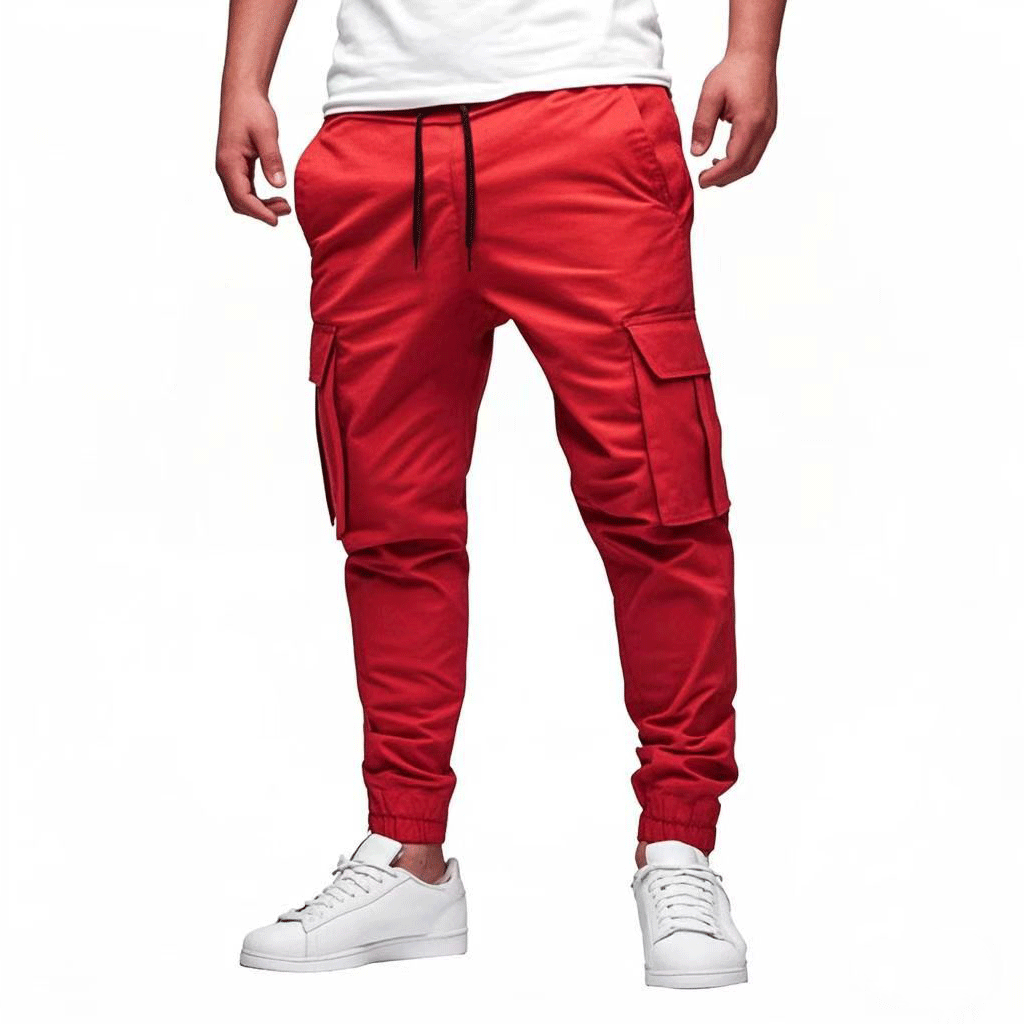 Pantalon Cargo Homme Navy Foncé Pratique