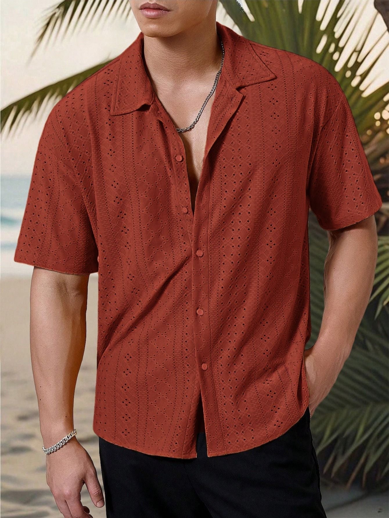 Chemise Homme Casual Chic - Chemise Coton Douce Boutonnée pour Look Relaxe