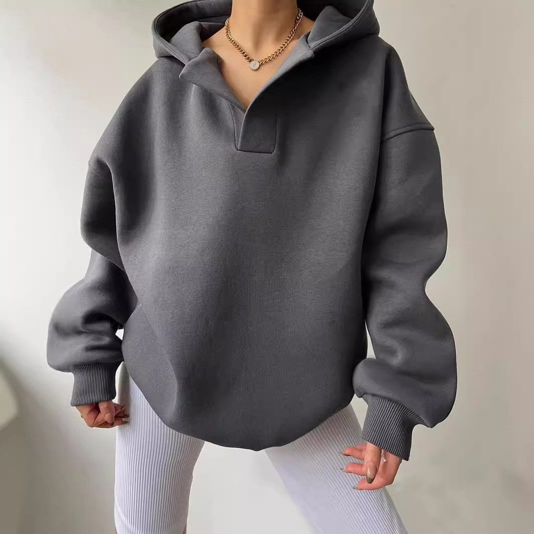 Sweat Capuche Femme Doux et Confortable pour Hiver