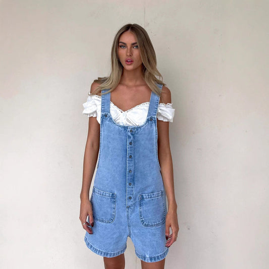 Combinaison Femme Confortable à Ceinture Élastique - LuxeStyle