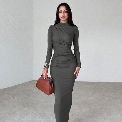 Velurelia™ – Robe Longue Femme Élégante Confortable