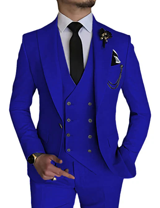 Costume Homme Mariage Élégant 3 Pièces