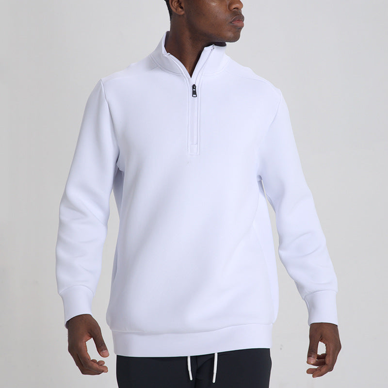 Sweat à Capuchon et Fermeture Éclair pour Homme Hiver