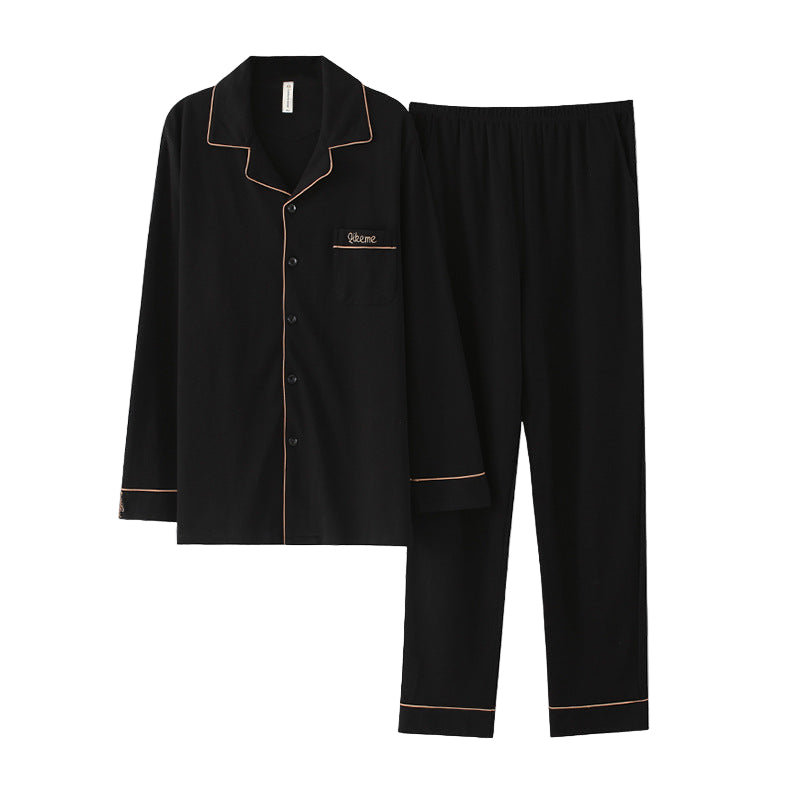 Pyjama Homme Confort Manches Longues pour Tous les Jours
