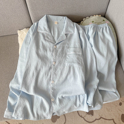 Pyjama Homme Chaud Hiver avec Pantalon et Haut à Manches Longues