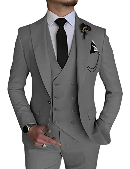 Costume Homme Mariage Élégant 3 Pièces