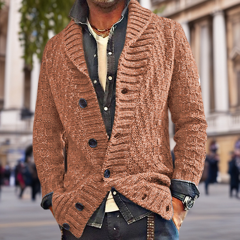 Cardigan Élégant Pour Homme Hiver - luxestyle