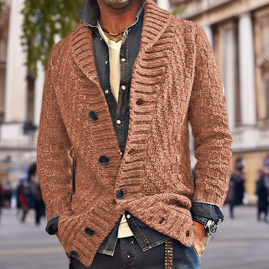 Cardigan Élégant Pour Homme Hiver - luxestyle
