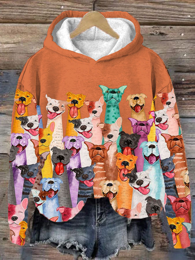 Sweat à Manches Longues Fleur de Femme ➡ Sweat Chic Animalier pour Femme