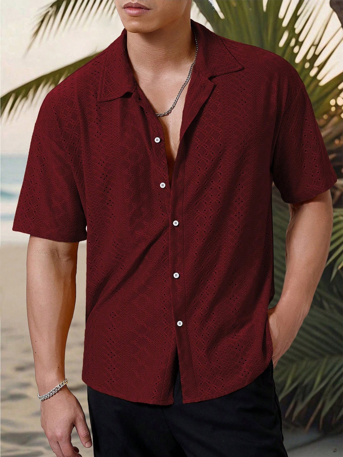 Chemise Homme Casual Chic - Chemise Coton Douce Boutonnée pour Look Relaxe