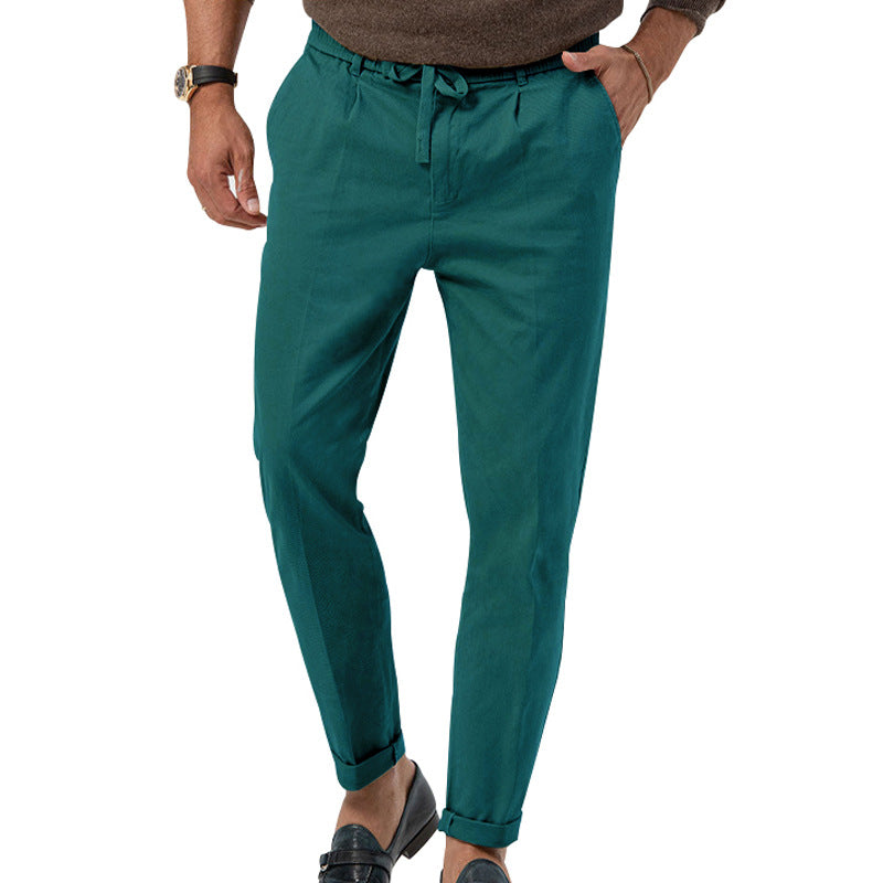 Pantalon Chino Beige Élastique pour Homme