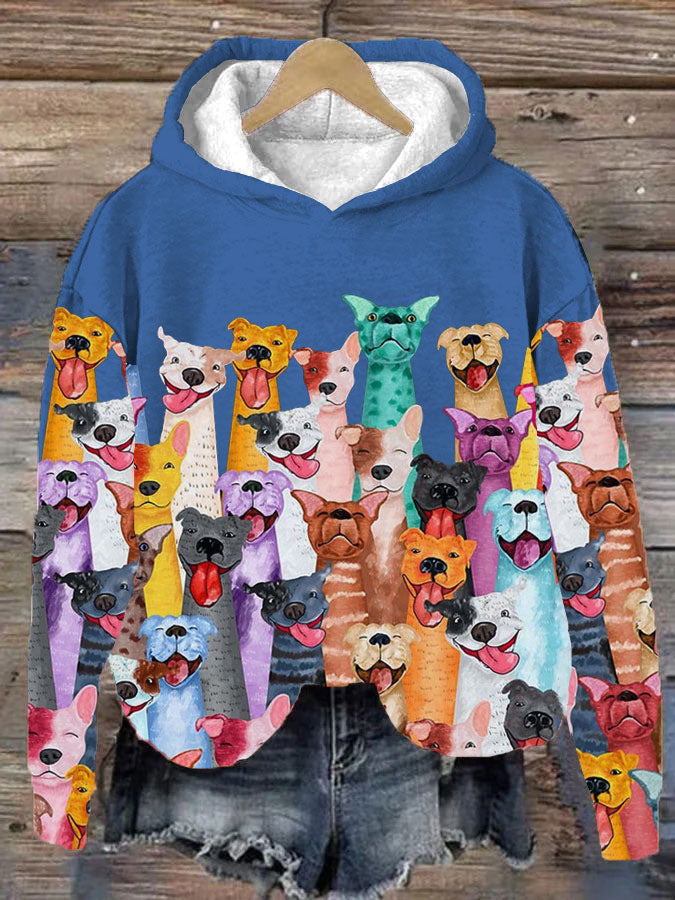 Sweat à Manches Longues Fleur de Femme ➡ Sweat Chic Animalier pour Femme - LuxeStyle
