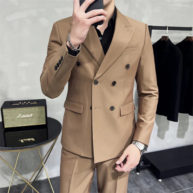 Costume Mariage Élégant pour Homme - Tenue Cérémonie Classique