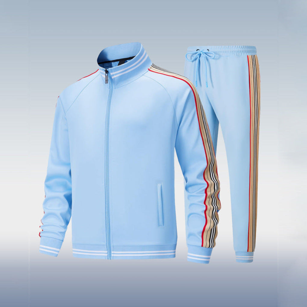 Survêtement Homme Confortable Veste Et Pantalon Sport