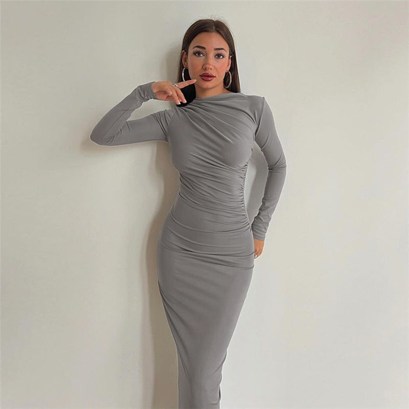 Velurelia™ – Robe Longue Femme Élégante Confortable