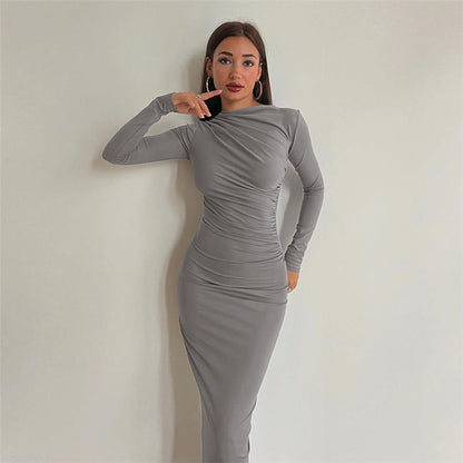 Velurelia™ – Robe Longue Femme Élégante Confortable