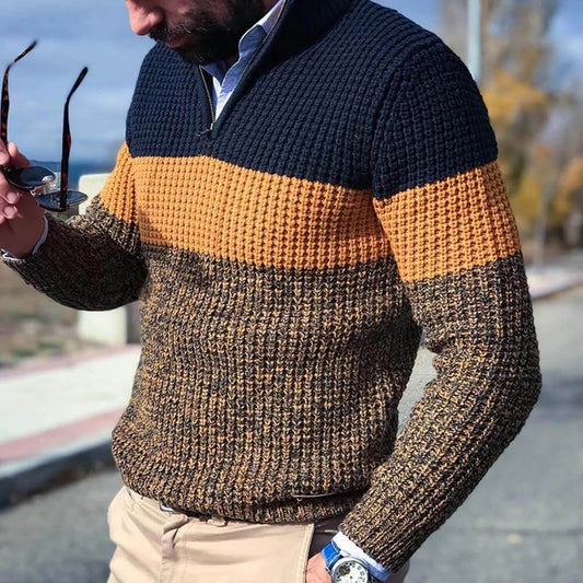 Pull en Laine Douillet pour Homme Automne Hiver - LuxeStyle