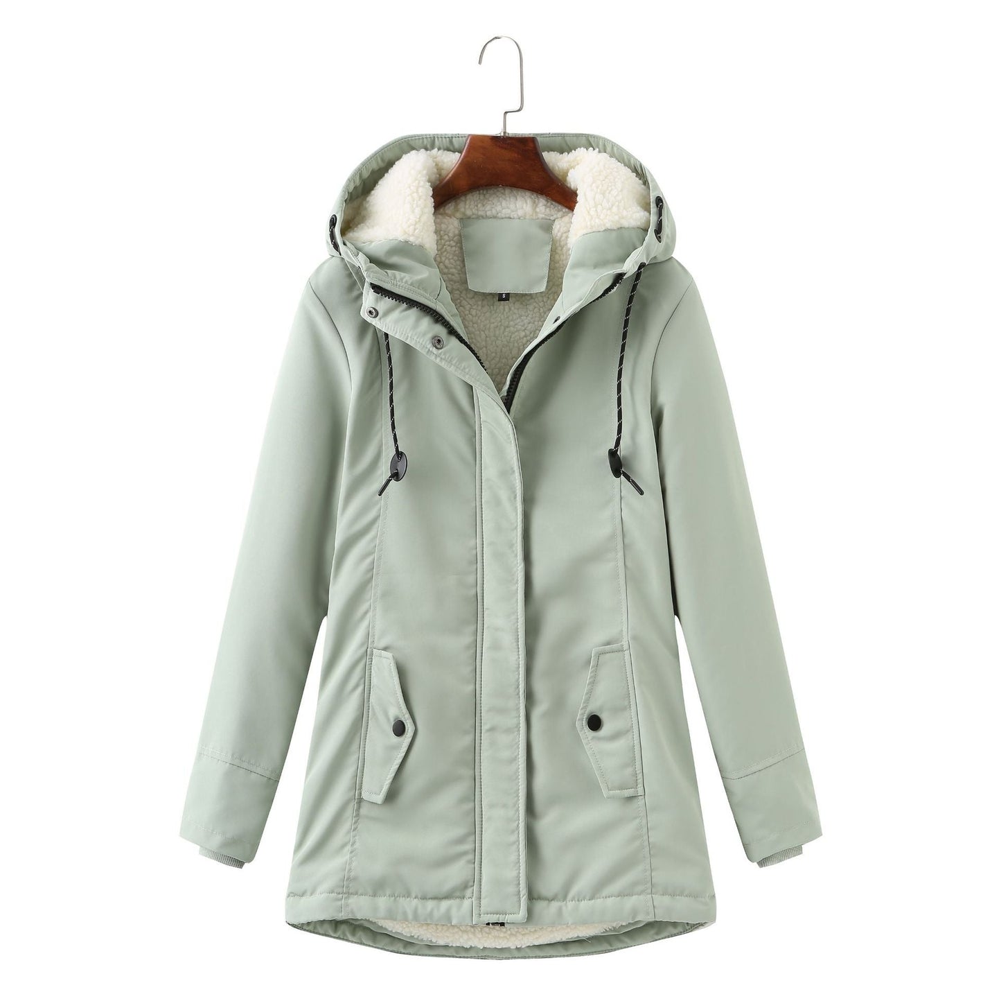 Manteau Doudoune Élégant avec Capuche pour Femme Hiver