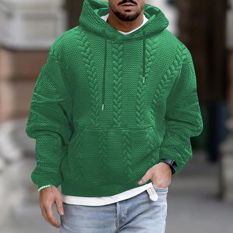 Sweat À Capuche Détente Pour Homme Avec Poche Avant